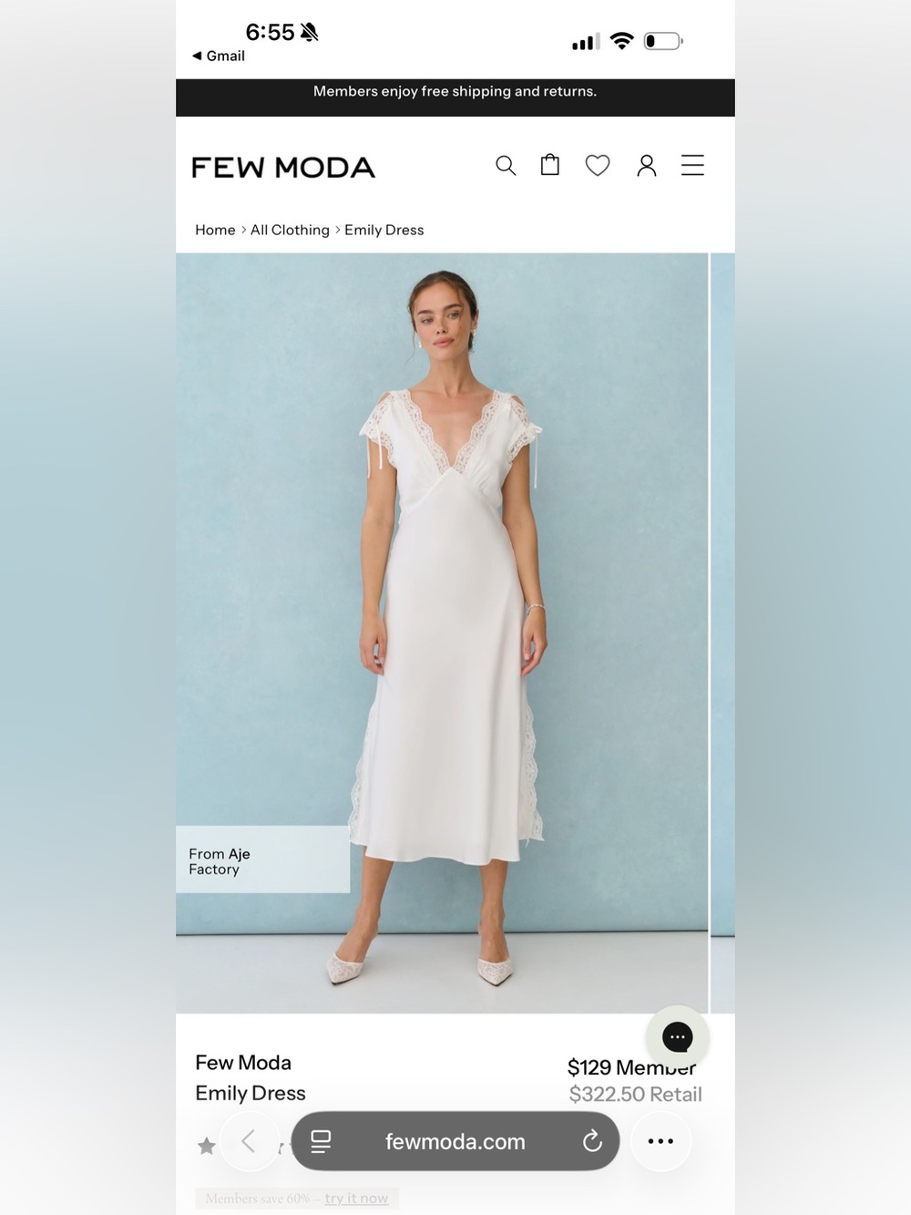Few Moda Emily Dress